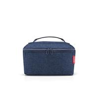 reisenthel Beautycase Square Toiletry Bag Luggage Organizer Cosmetic Bag, Twist Navy, standard size, Contemporary