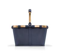 reisenthel Carrybag Sturdy Shopping Basket with Lots of Storage Space and Practical Inner Pocket - Elegant and Water-Repellent Design, Midnight Gold, 48 cm x 29 cm x 28 cm, Casual
