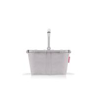 reisenthel Carrybag XS Cord Grey - Sturdy Shopping Basket with Practical Inner Pocket - Elegant and Water-Repellent Design