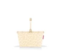 reisenthel Carrybag XS leo vanilla - sturdy shopping basket with practical inner pocket - elegant and water-repellent design