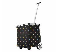 reisenthel Carrycruiser, Shopping Basket with Wheels, Dots, OE7009