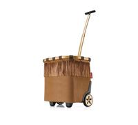 reisenthel Carrycruiser Western - Portable Shopping Trolley with Sturdy Aluminium Frame, Shoulder Strap and Removable Mesh Inner Pocket - Made of Water Resistant Material