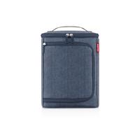 reisenthel coolerbox Herringbone Dark Blue - Flexible All Around Practical Cool Bag with Two Openings