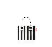 reisenthel Daily Shopper XS Summerstripes Black - Modern, Straightline Shopper for Any Occasion - Practical Handbag, Large Enough for Your Shopping and Your Everyday Items