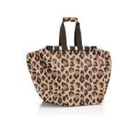 reisenthel easyshoppingbag leo macchiato - versatile shopper - in a practical design for rolling up
