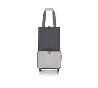 reisenthel Foldable Shopping Trolley Compact Shopping Trolley Easy Storage Herringbone Grey