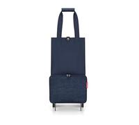 reisenthel Foldabletrolley - Foldable, Compact Shopping Trolley - Easy to Store, Twist Navy, standard size, Contemporary