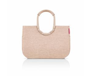 reisenthel loopshopper L shopping bag shopper bag Frame Twist Coffee 25 L