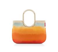 reisenthel Loopshopper L - Sturdy Bag with Practical Compartments Made from Recycled PET Bottles - Charming and Water-Repellent Design Gold, Mesh Tropical, L, Tote
