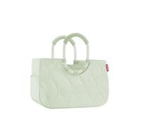 Reisenthel Loopshopper M - Sturdy Bag with Practical Compartments Made from Recycled PET Bottles - Elegance When Shopping, Lots of Function Included, Buffer Iced Matcha, M