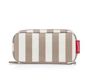 reisenthel Multicase Colourful and Modern Design Multi-Use Case Ideal for Cosmetics, School or Work Supplies, Summerstripes Coffee, Standard Size, Modern