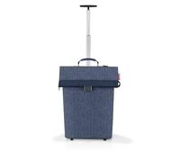 Reisenthel NT4113 TROLLEY M HERRINGBONE DARK BLUE Gym Bag Women's HERRINGBONE DARK BLUE Size Unica