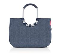 Reisenthel OR4113 LOOPSHOPPER L HERRINGBONE DARK BLUE Gym Bag Women's HERRINGBONE DARK BLUE Size Unica