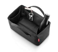 reisenthel Organiser, functional pocket organiser: for even more order in your reisenthel bag, black, standard size, Contemporary