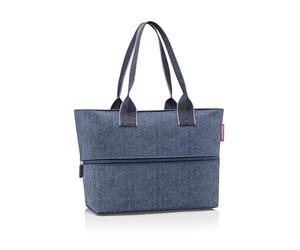Reisenthel RJ4113 SHOPPER E1 HERRINGBONE DARK BLUE Gym Bag Women's HERRINGBONE DARK BLUE Size Unica