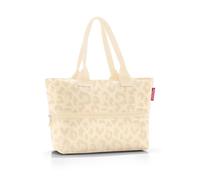 Reisenthel Shopper e1 Large Capacity Bag - Space for Small and Large Shopping, Leo Vanilla, Unit size