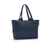 reisenthel Shopper e1 Large Capacity Bag - Space for Small and Large Shopping, Twist Navy, standard size, Contemporary