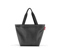 reisenthel Shopper - Spacious Shopping Bag and Elegant Handbag in One - Made of Water-Repellent Material, Mesh black., M, Contemporary