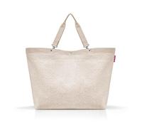 reisenthel Shopper XL - Spacious Shopping Bag and Elegant Handbag in One - Made of Water-Repellent Material, Teddy Sand, XL, Contemporary