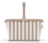 reisenthel shopping basket Carrybag L Summerstripes Coffee