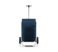 reisenthel Shopping Trolley Dark Blue - Lightweight, Spacious Shopping Trolley for Weekly Shopping