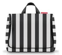 reisenthel Toiletbag XL Cosmetic Bag, Summerstripes Black, 28 cm, Modern