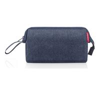 reisenthel toiletry bag Travel Cosmetic Bag Herringbone Dark Blue