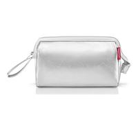 reisenthel toiletry bag Travel Cosmetic Bag Silver Crackle