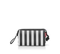 reisenthel travelcosmetic Strong Robust and Practical Travel Cosmetic Bag, Hand Strap, Water-Repellent Material, Summerstripes Black, 26 x 18 x 13,5 cm (B x H x T), Modern