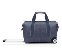 reisenthel trolley Allrounder Trolley M Herringbone Dark Blue
