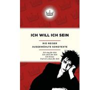 `REISER,RIO` ICH WILL ICH SEIN (AUSGEWAHLTE SONGTEXTE) Book NEW