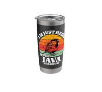 Reisfink I'm Just Here for Java Sparrow Stainless Steel Insulated Tumbler