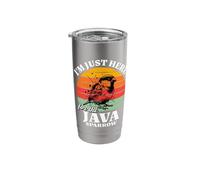 Reisfink I'm Just Here for Java Sparrow Stainless Steel Insulated Tumbler