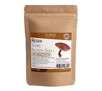 Reishi Broken-Shell Ganoderma Lucidum Spore Powder - Dual Extracted - Zero Additives - British Brand - 100g
