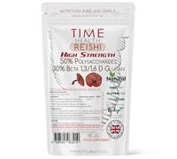 Reishi (Ganoderma lucidum) - High Strength 50% Polysaccharides / 30% Beta 1,3/1,6 D Glucan - Dual Extracted - UK Manufactured - Zero Additives - Pullulan (120 Capsule Pouch)