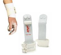 Reisport Men's Double Buckle Ring Grips, Gymnastics