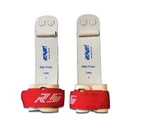 Reisport Women's Elite Protec Hook & Loop Uneven Bar Grips, XX-Small, X-Small, Small, Medium, Large, Gymnastic Grips, Triple Strength Leather With Kevlar, Less Stretch, Safe Grip, Uneven Bar