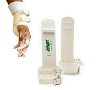 Reisport Women's Gymnastic Grip, Double Buckle, Leather, 1 Pair
