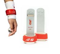 Reisport Women's Gymnastic Grips Protec Elite Hook & Loop Uneven Bar Grips, X-Small, Medium, Women and Girls Gymnastics Training, Triple Strength Leather With Kevlar, Less Stretch, Safe Grip