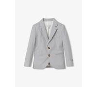 Reiss Kids Barr Single-breasted Striped Seersucker Blazer 3-9 Years