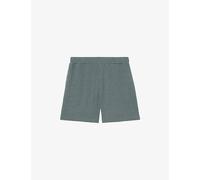 Reiss Mens Reiss Flint Crinkled Woven Shorts Dark Sage 2XL