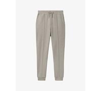 Reiss Mens Taupe Premier Pinched-seam Stretch-woven Jogging Bottoms Xl