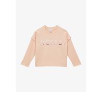 Reiss Pink Kids Etta Sequin-embellished Cotton-blend Jumper 4-14 Years 8-9