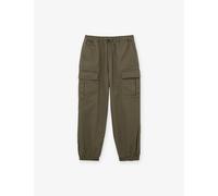 Reiss Reiss Helix Flap-Pocket Cotton-Twill Cargo Trousers 3-9 Years Khaki 6-7 Years