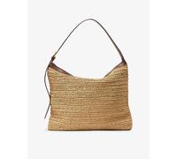 Reiss Womens Reiss Vigo Raffia-Effect Woven Tote Bag Natural 1 Size