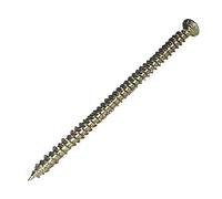 Reisser REI112CF Concrete Frame Screw 100-Pieces, 7.5 mm Diameter x 112 mm Length, Yellow