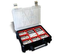 Reisser SC417MYCUTTER 7 Box 1220 Piece Assorted Cutter Screw Chunky Case c/w 2 PZ2 Driver Bits, Yellow