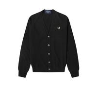 Reissues Lambswool Cardigan - male - Fred Perry - Cardigans - Black - M - Knitwear M