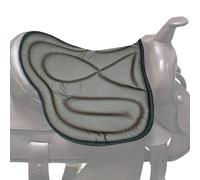 Reiter Saddle Pad - Quilted Riding Cushion, Shock Absorption Comfort Equipment, Durable Non-Rutip Liner, Soft Fleece Interior, Contoured Fit Cushion for Stable Training Path Competition Use