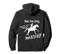 Reiterinnen Pferde mich siehst du nur von hinten Gallop Pullover Hoodie